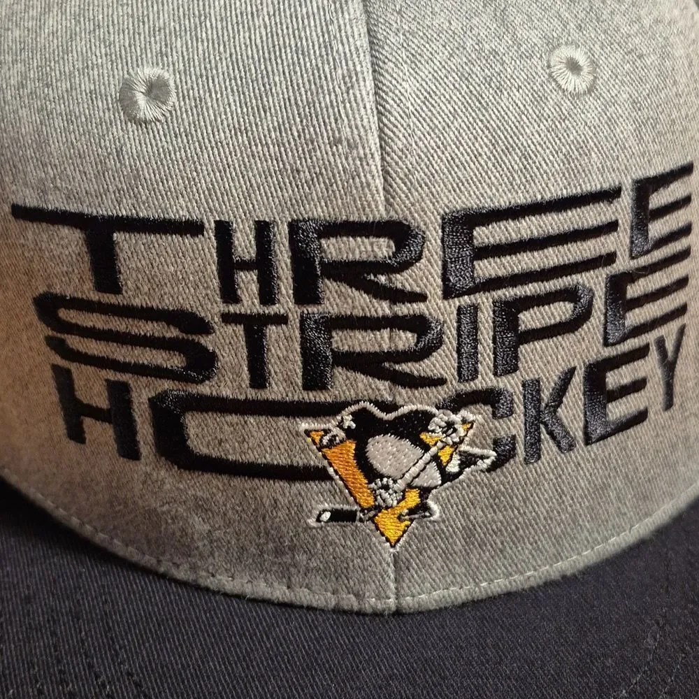 Adidas Pittsburgh Penguins Snapback Hat - New